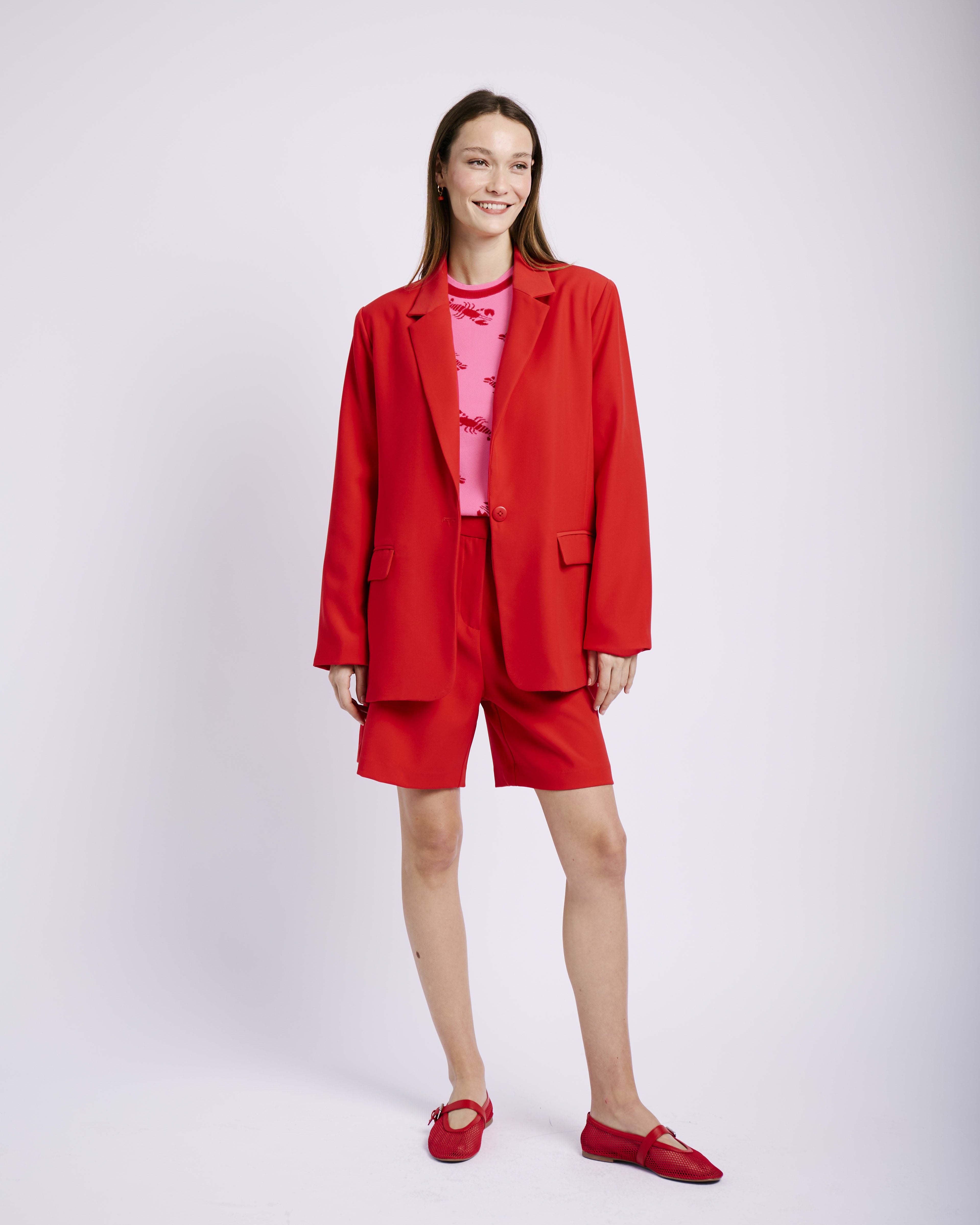The Short Sleeve Jumper with lobster