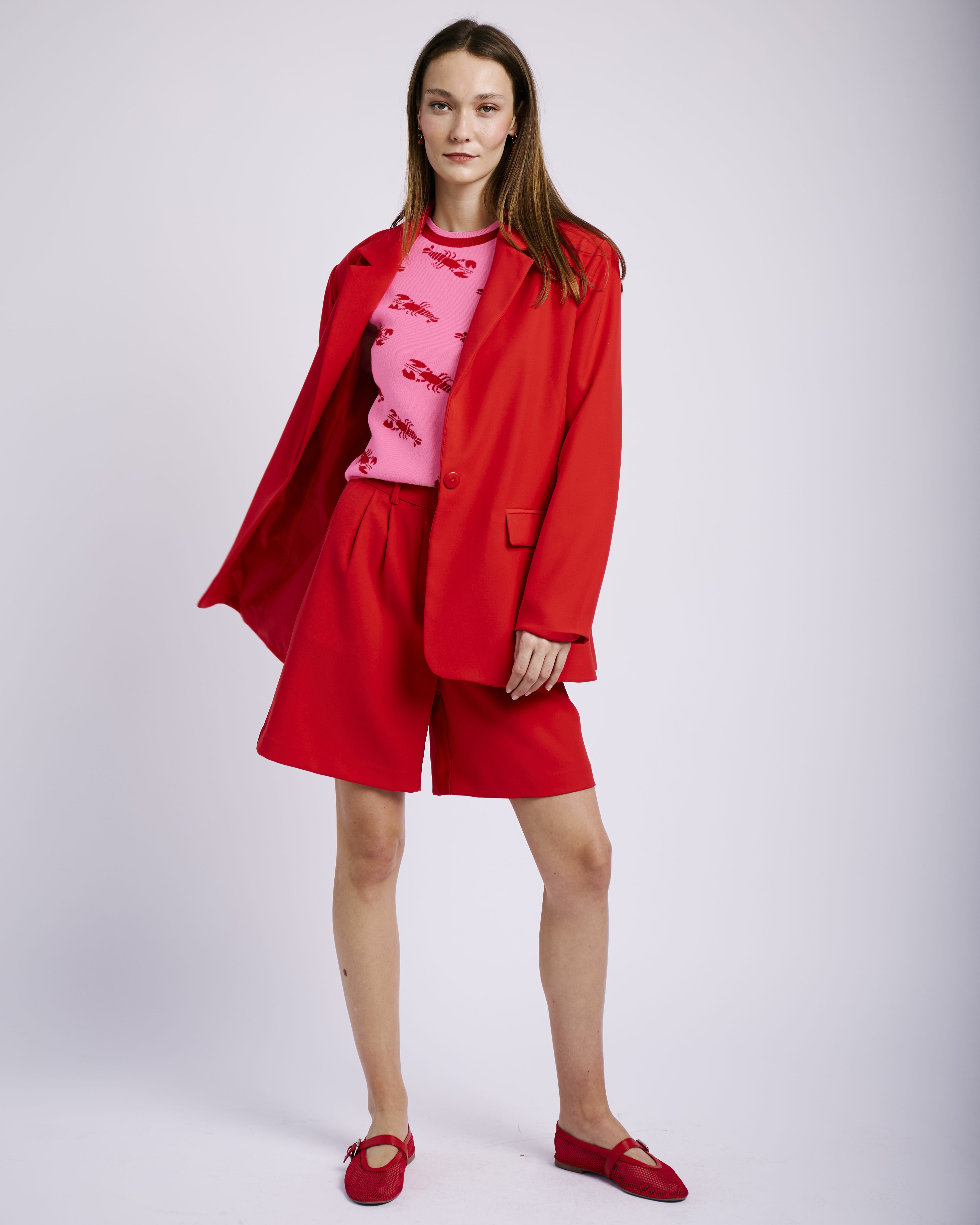 The Short Sleeve Jumper with lobster