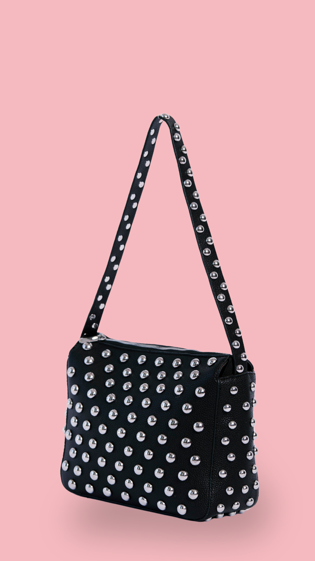 Black Studded Bag