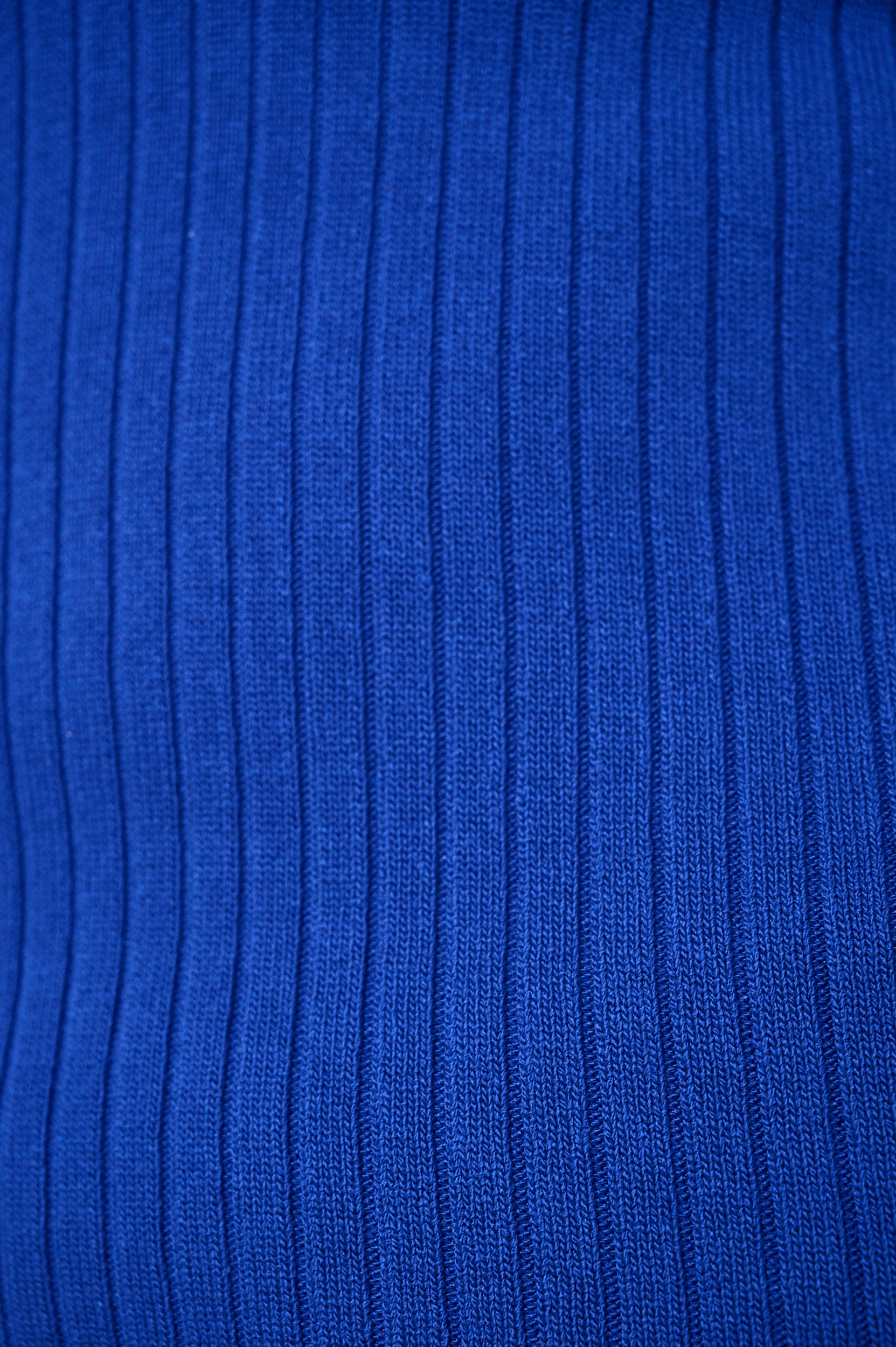 Johnny Collar Knit in Cobalt