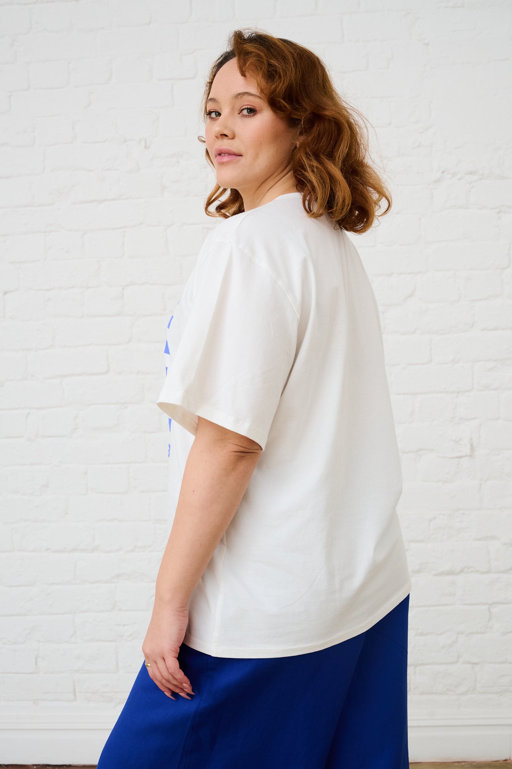 The Boxy Tee with Lobster Print