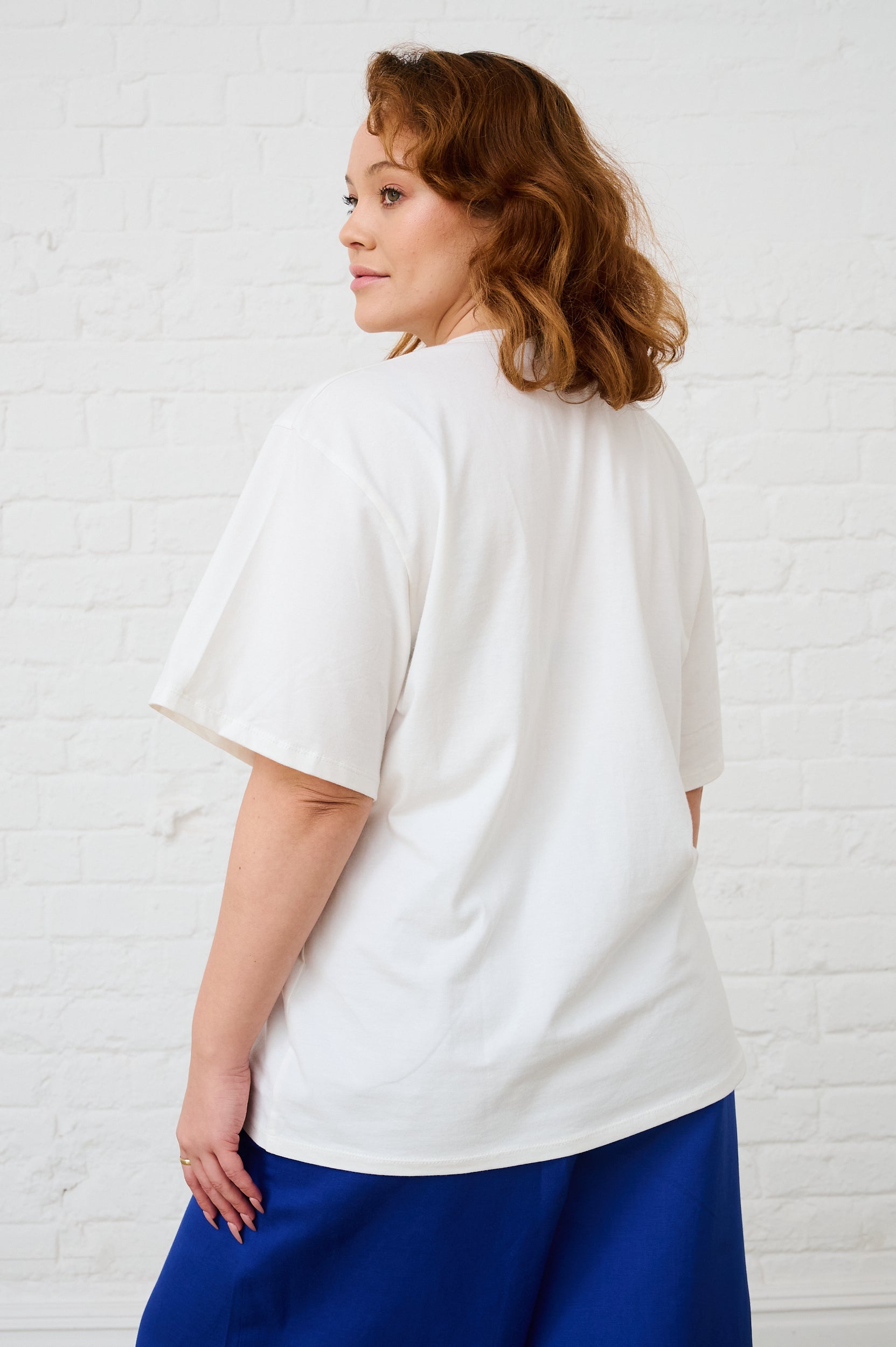 The Boxy Tee with Lobster Print