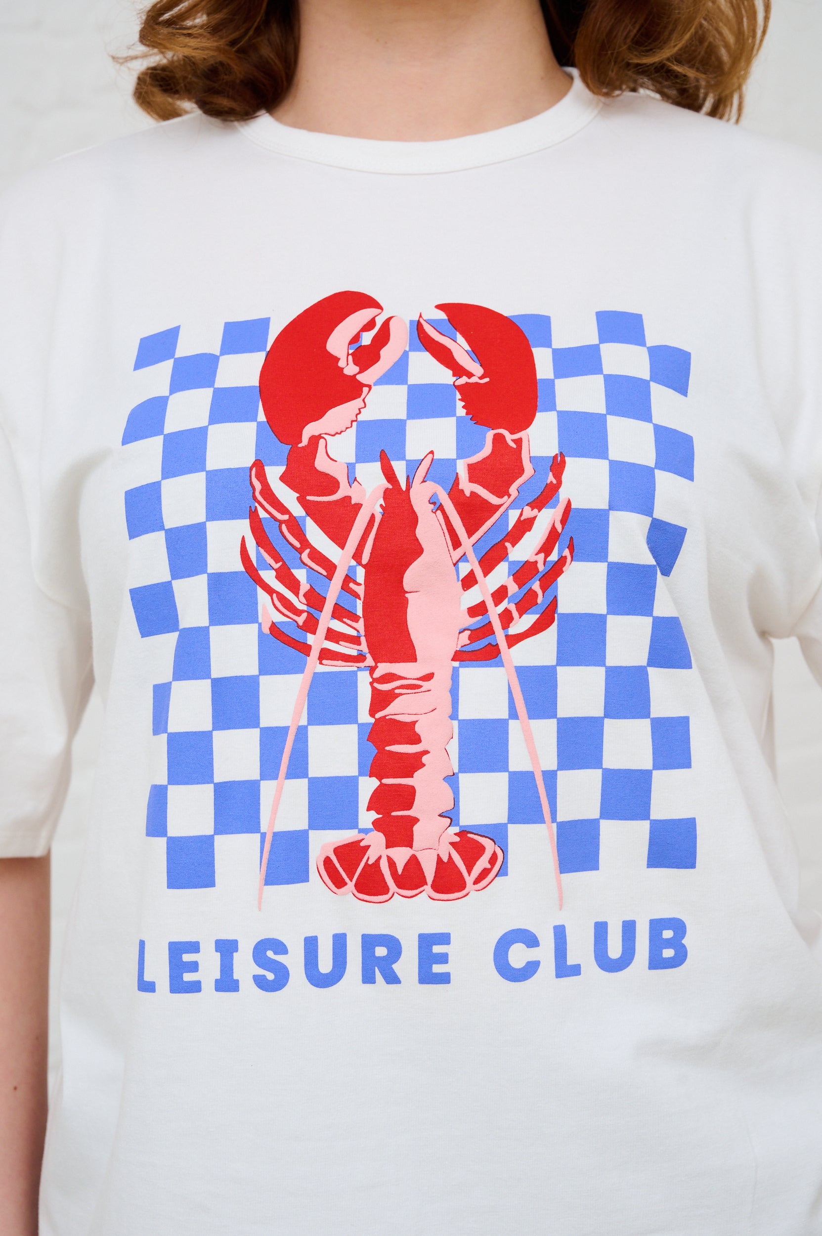 The Boxy Tee with Lobster Print