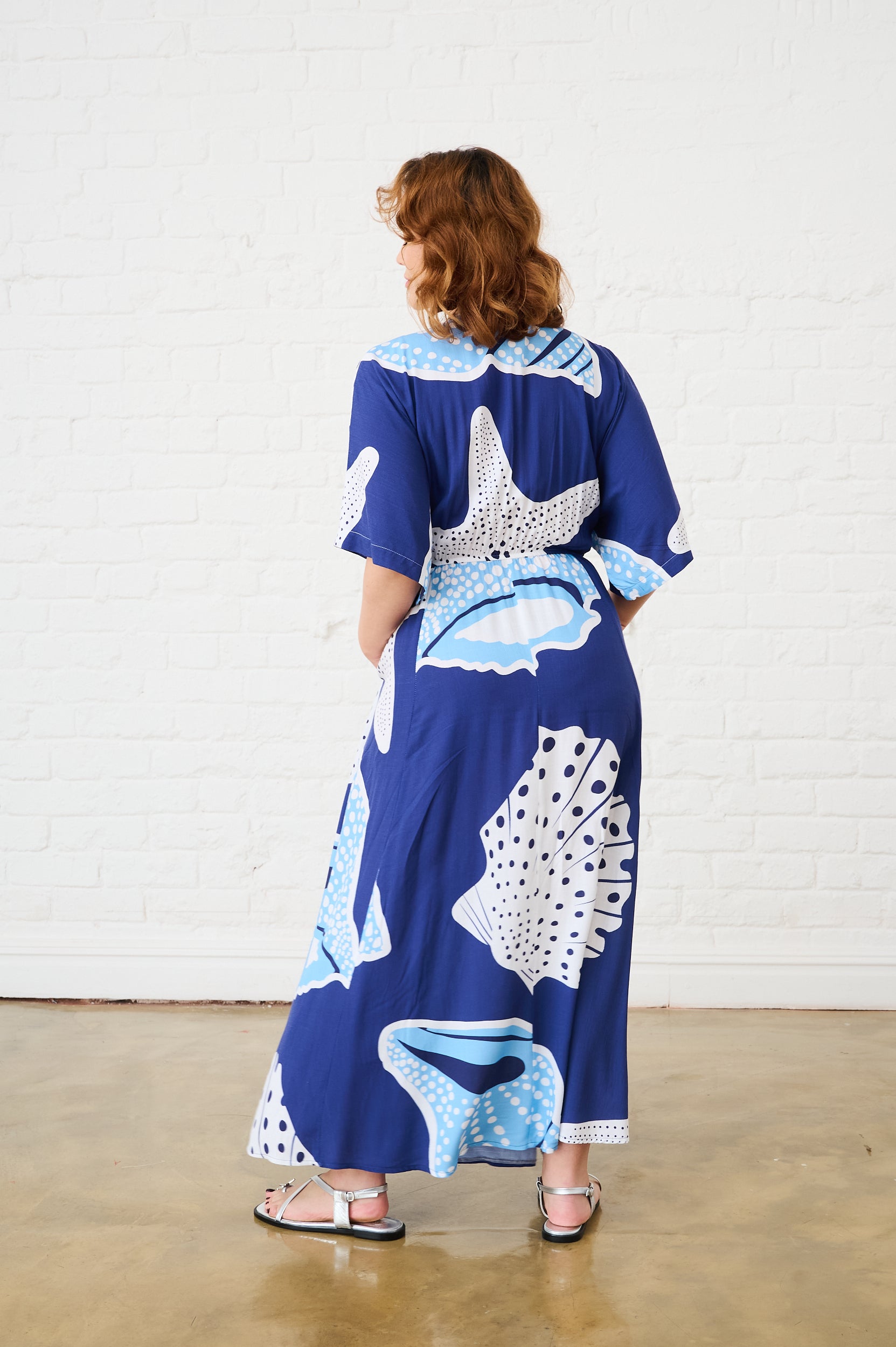 Big Shell Maxi Kaftan Dress