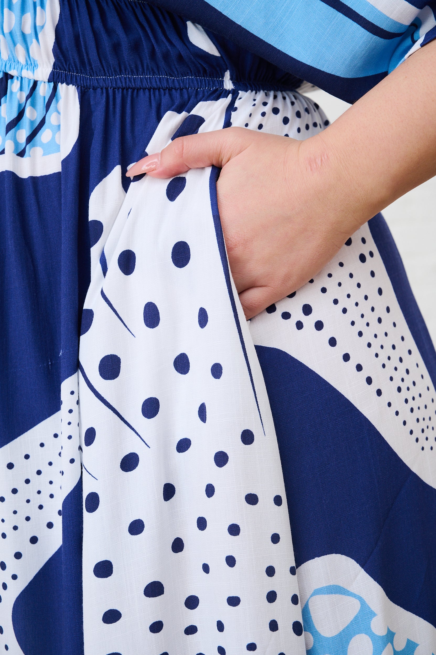 Big Shell Maxi Kaftan Dress