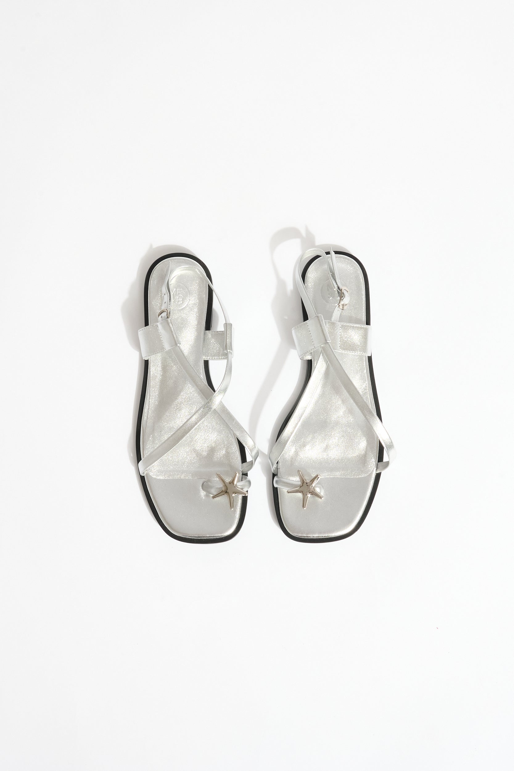 Starfish Sandal in Silver