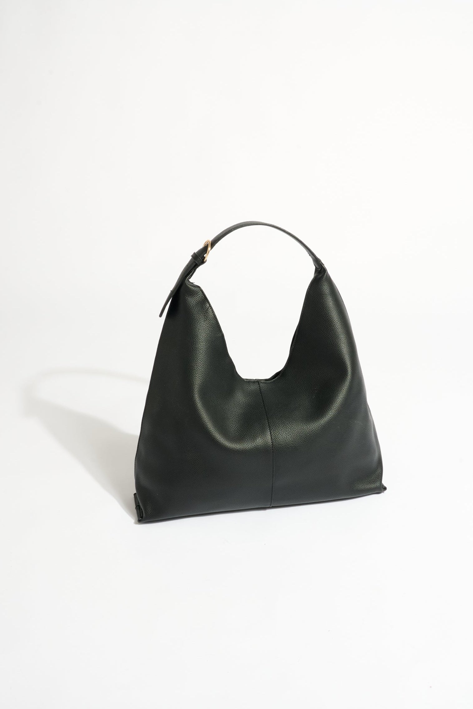 Big Buckle Tote Bag in Black