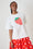 The Boxy Tee with Strawberry Print