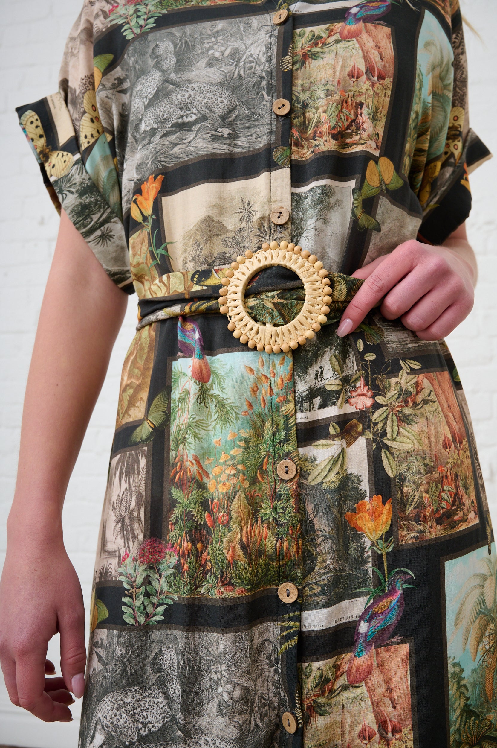 Gallery Shirtdress with Buckle