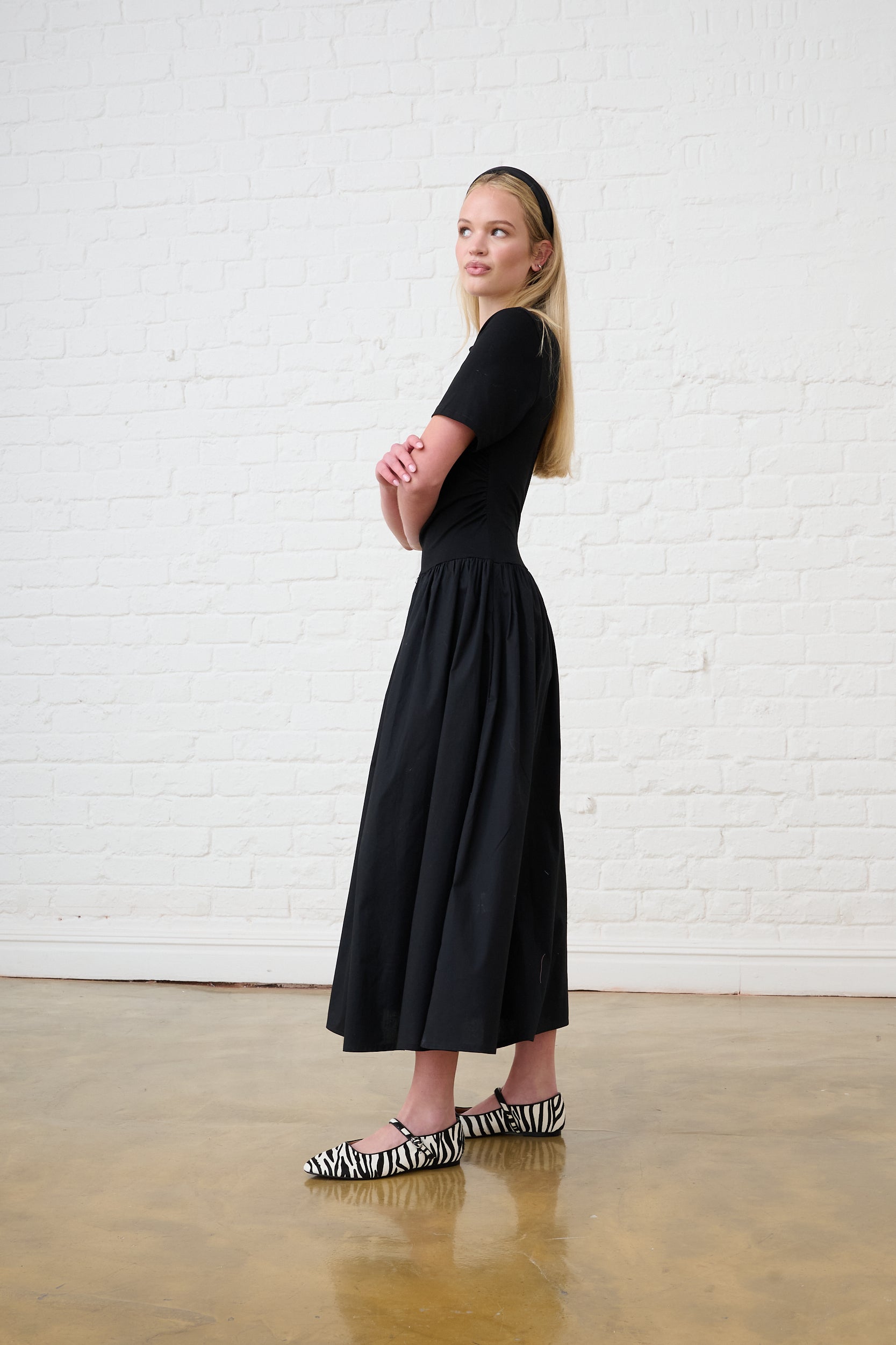 The Everyday Combo Dress in Black