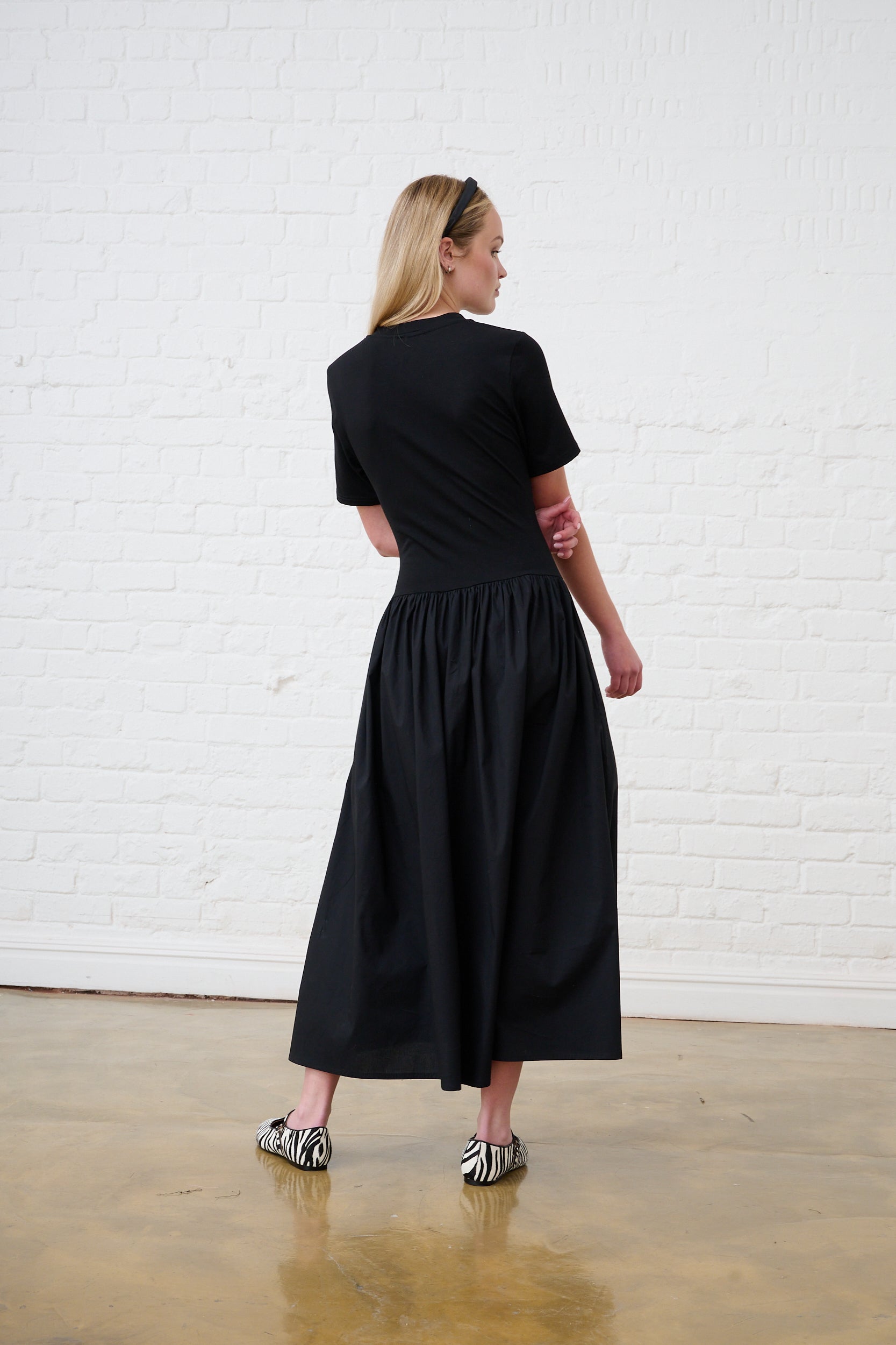 The Everyday Combo Dress in Black