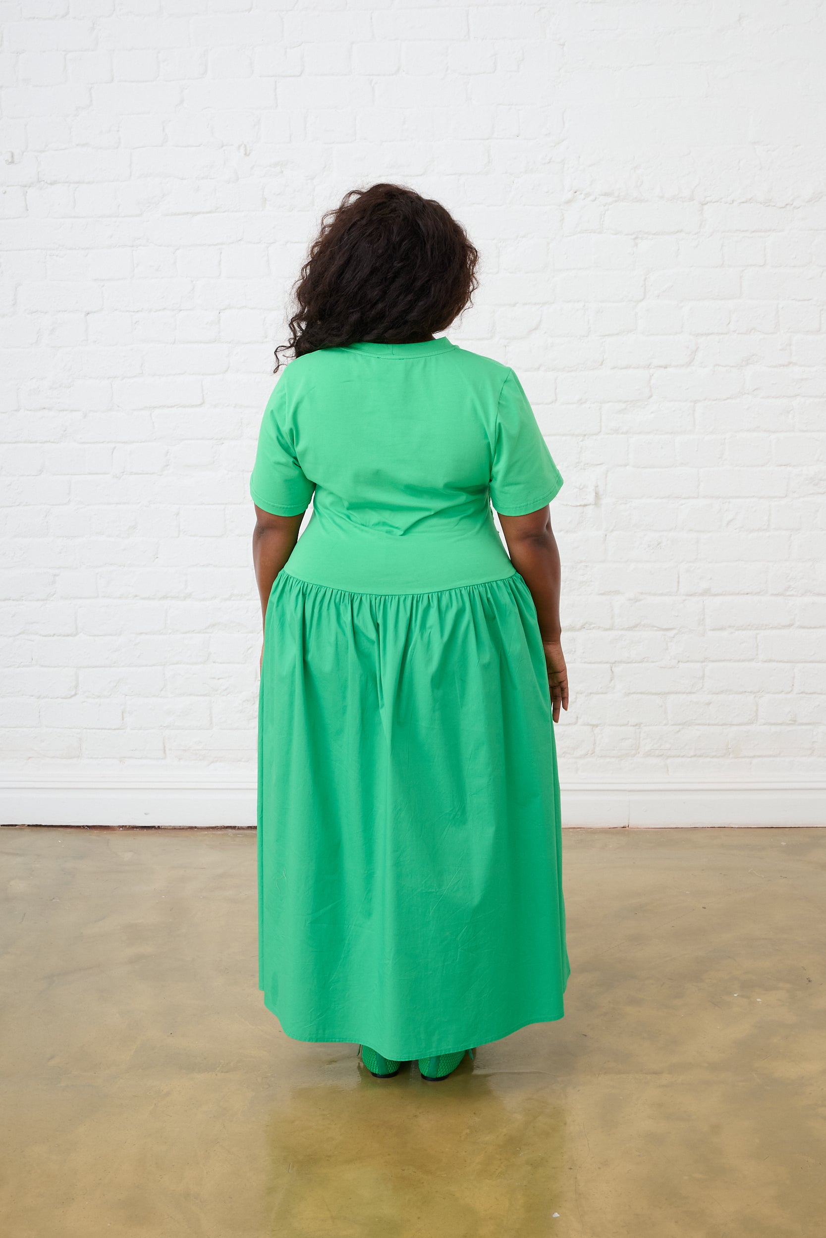 The Everyday Combo Dress in Green