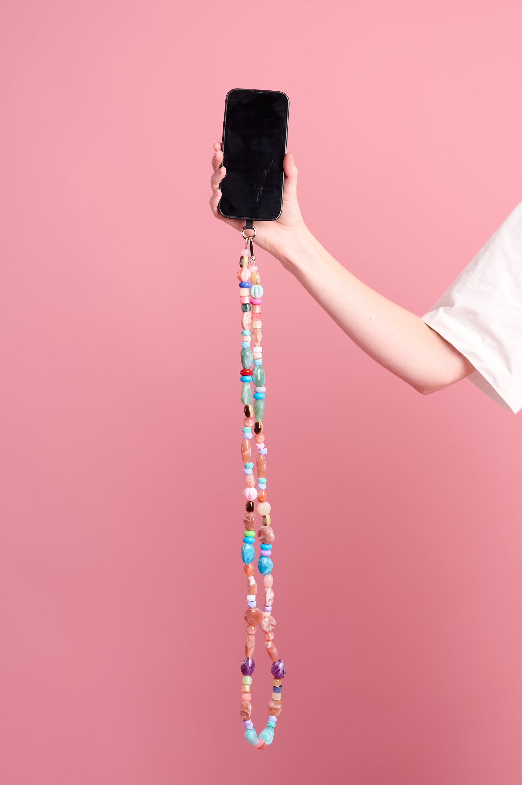 Beaded Mobile Phone Strap