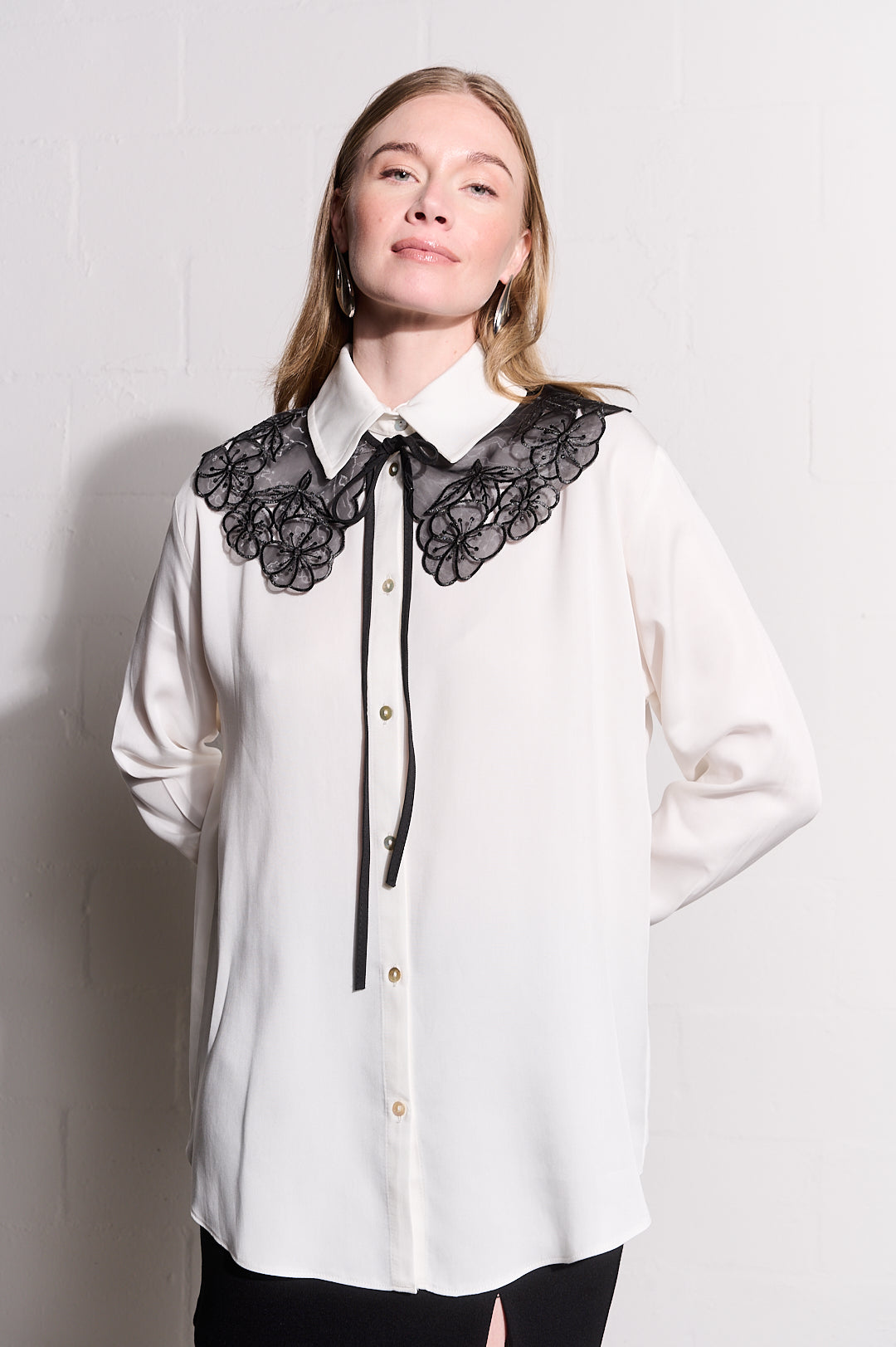 The Essential Shirt in Milk