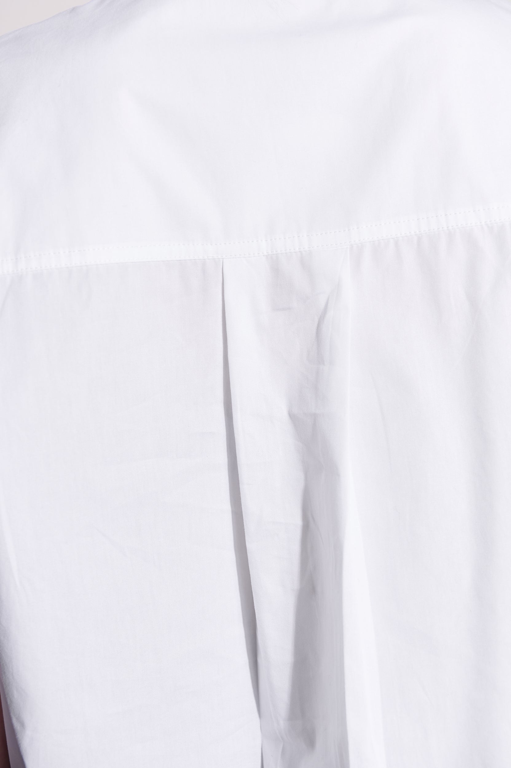 Extended Collar Boxy Shirt