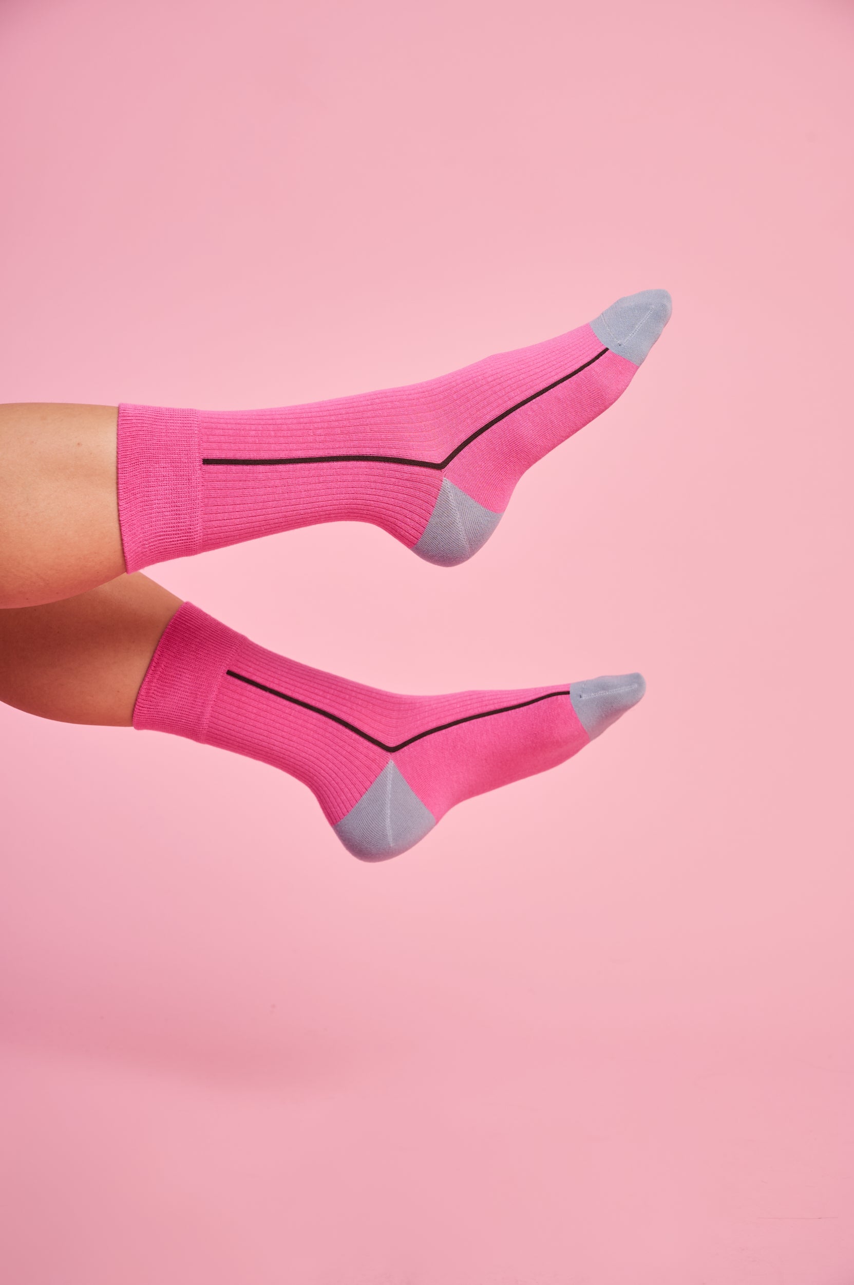 Crew Socks in Pink