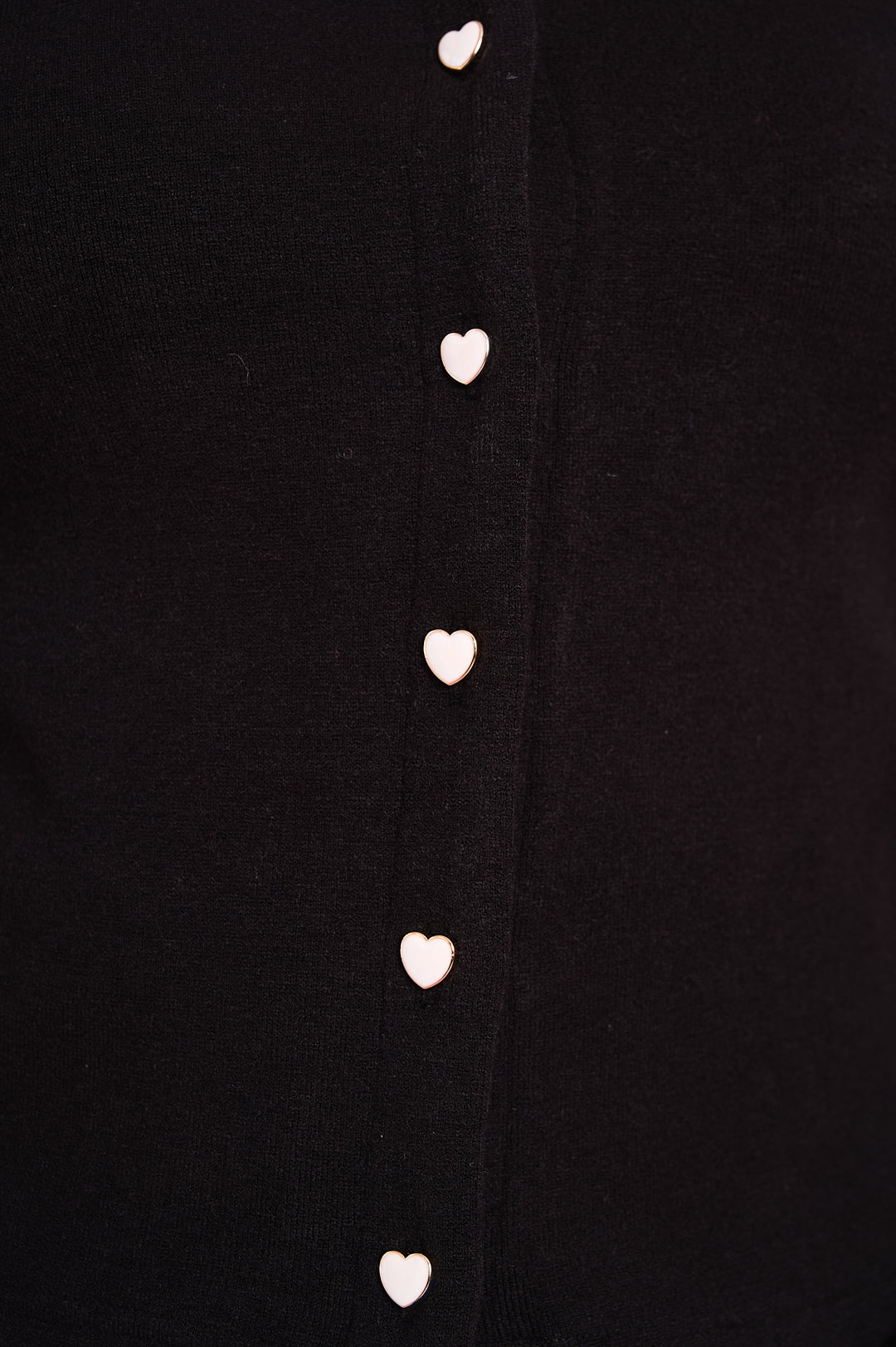 The Cut and Sew Cardigan in Black