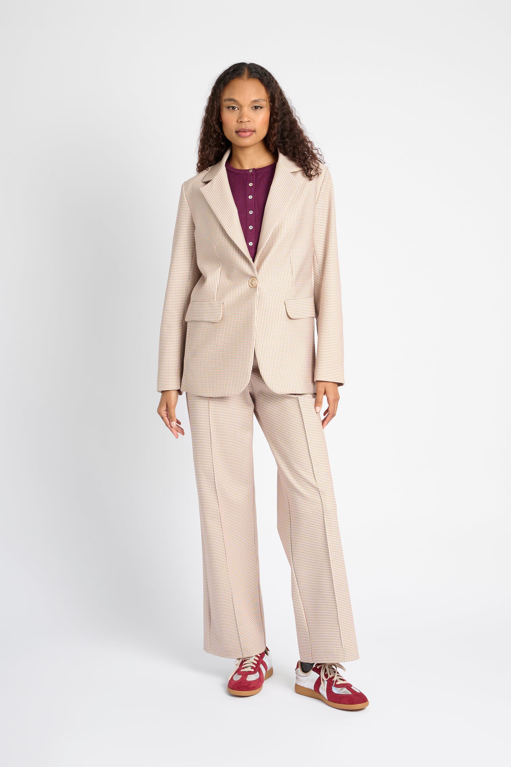 Ponti Jacket in Check – Me&B - Main Image