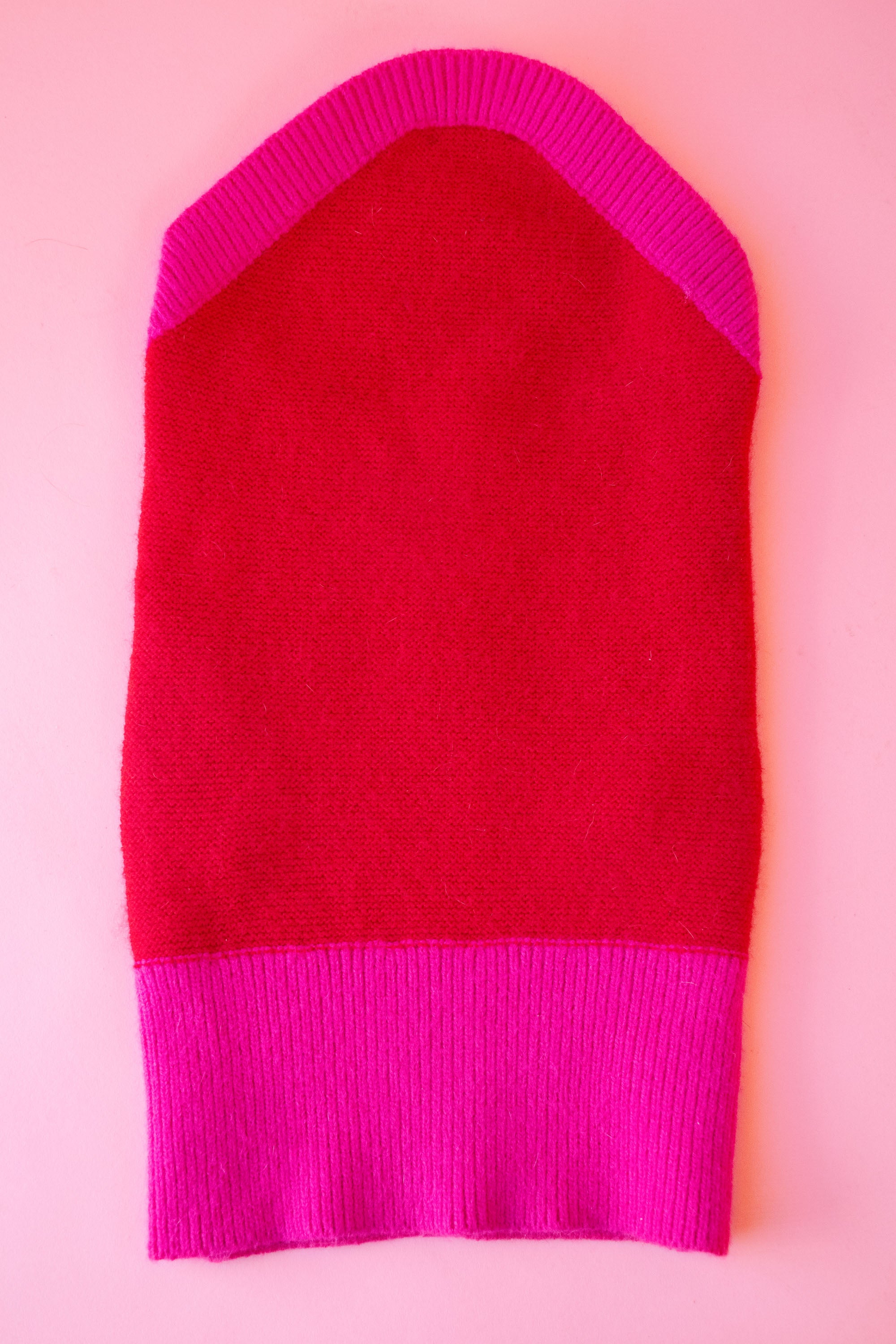 Dog Jumper in Red Pink