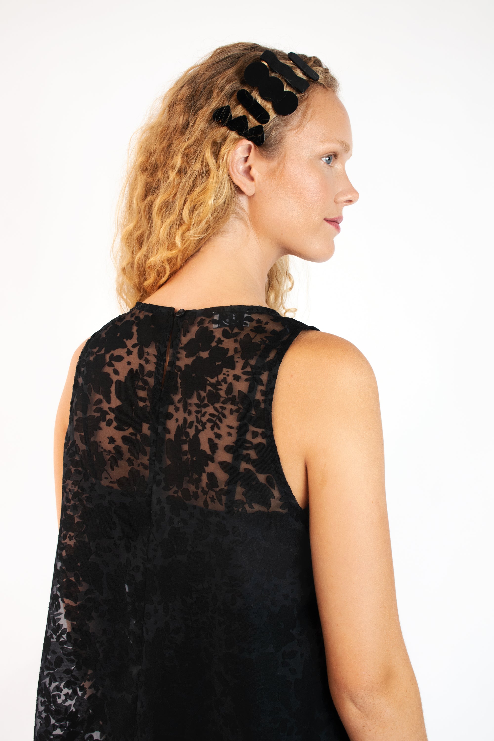 Drop Waist Dress in Organza