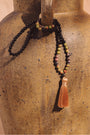 Desert Rose Tassel Necklace
