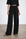 Black Premium Elasticated Waist Wide Leg Joggers