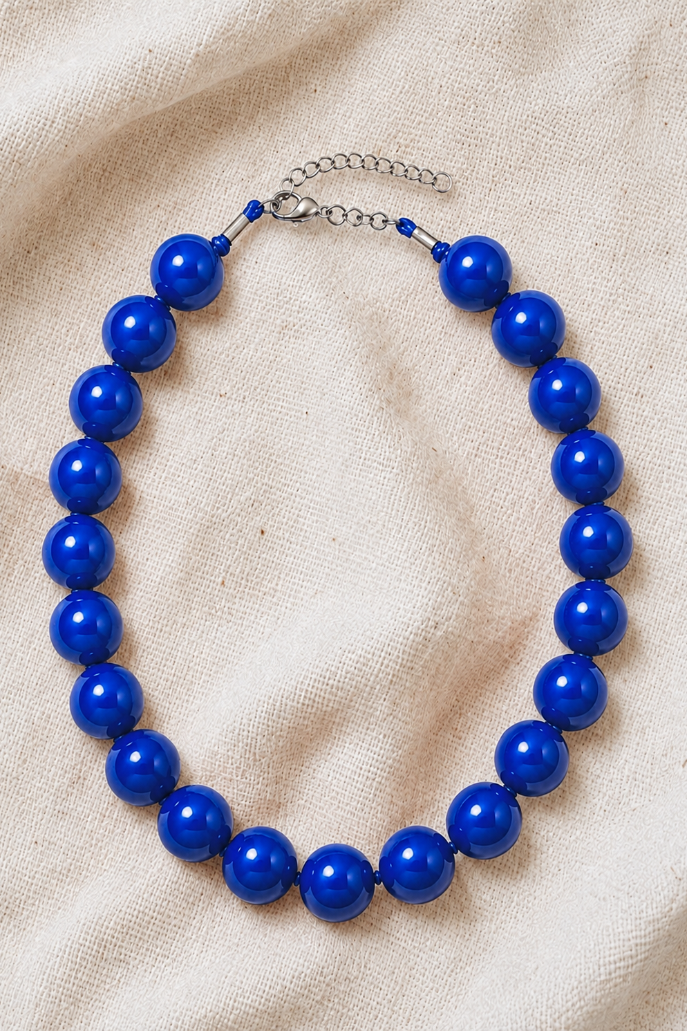 Azure Beaded Necklace