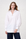 Cotton Tie Detail Blouse in White