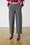 Barrel Ponti Pants in Charcoal