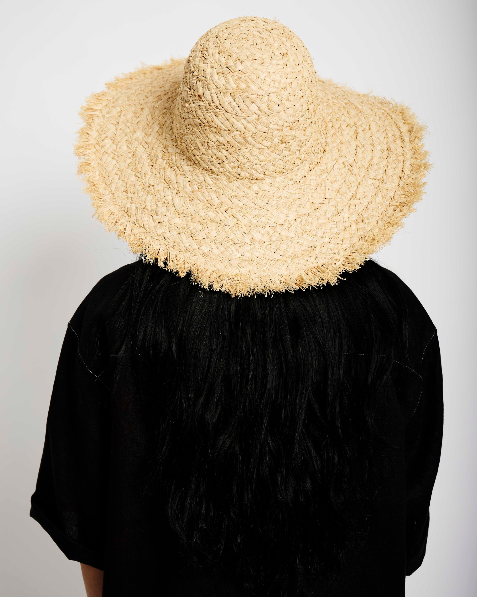 Big Straw Hat in Natural - Me&B