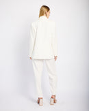 Tailored Lined Jacket in Milk