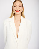 Tailored Lined Jacket in Milk
