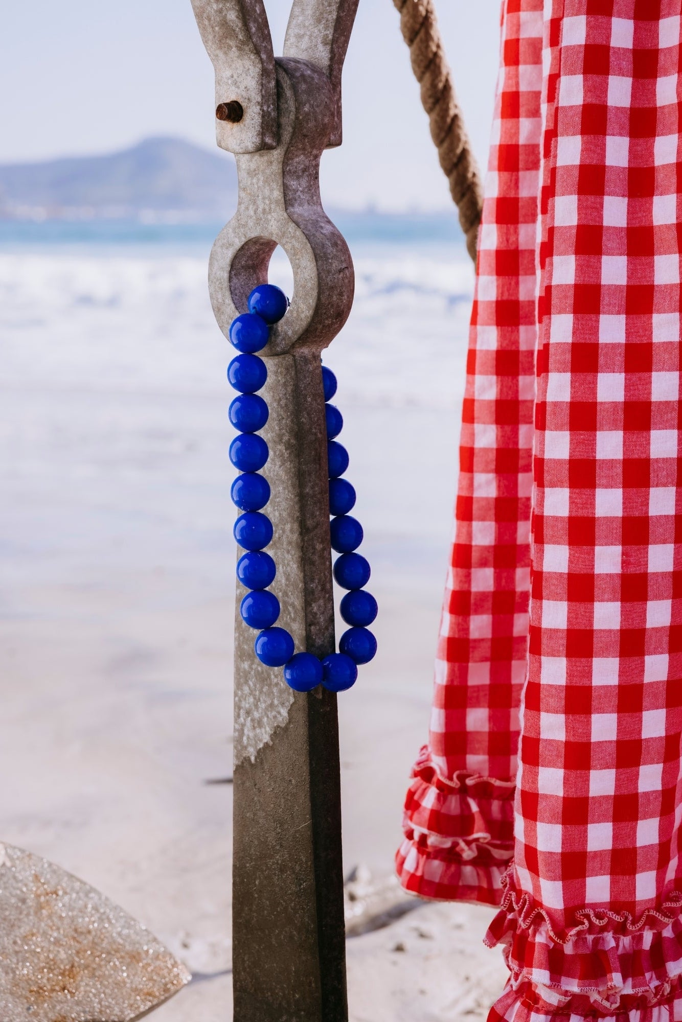 Azure Beaded Necklace