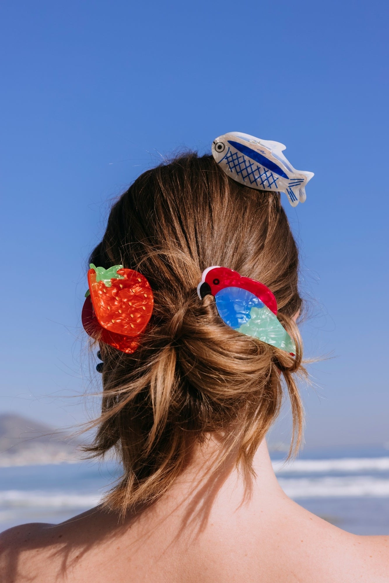 Novelty Resin Hair Claw