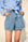 Lyocell Denim Shorts in Med Wash