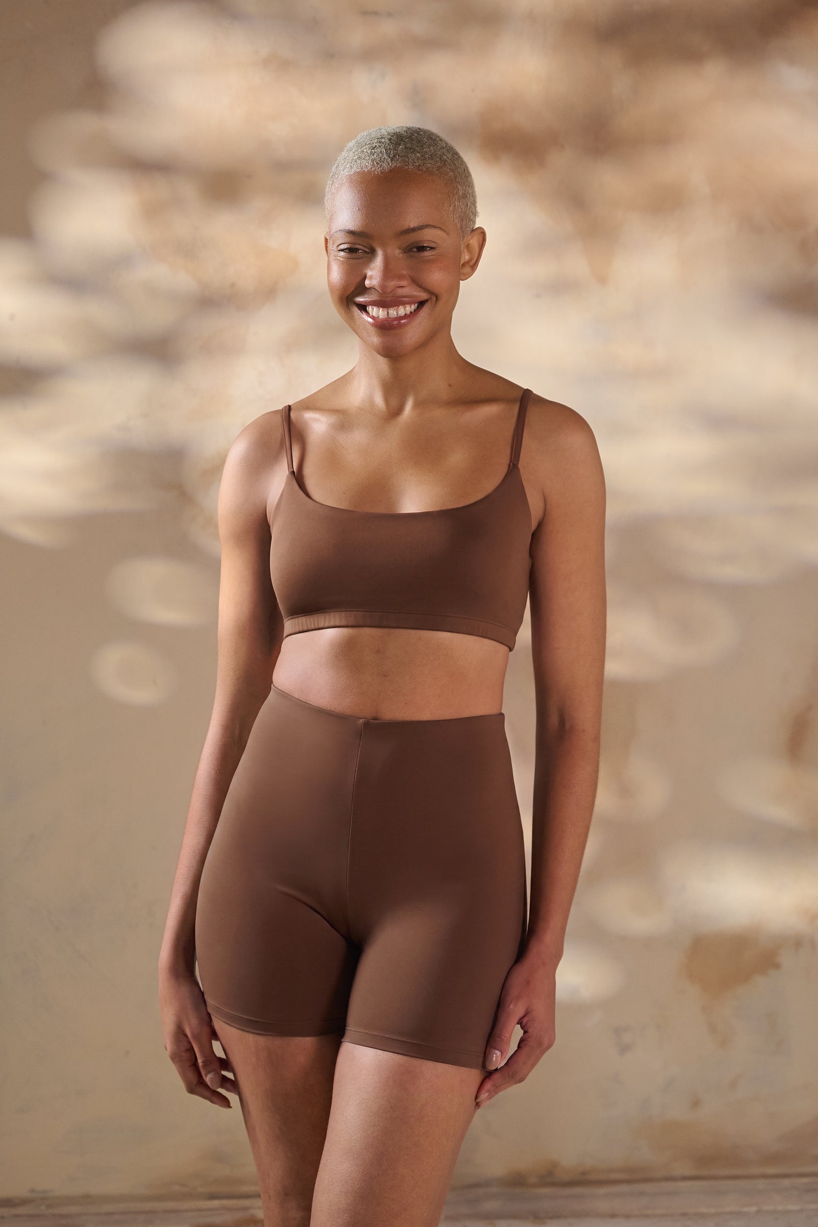 Contour Bralette in Choc