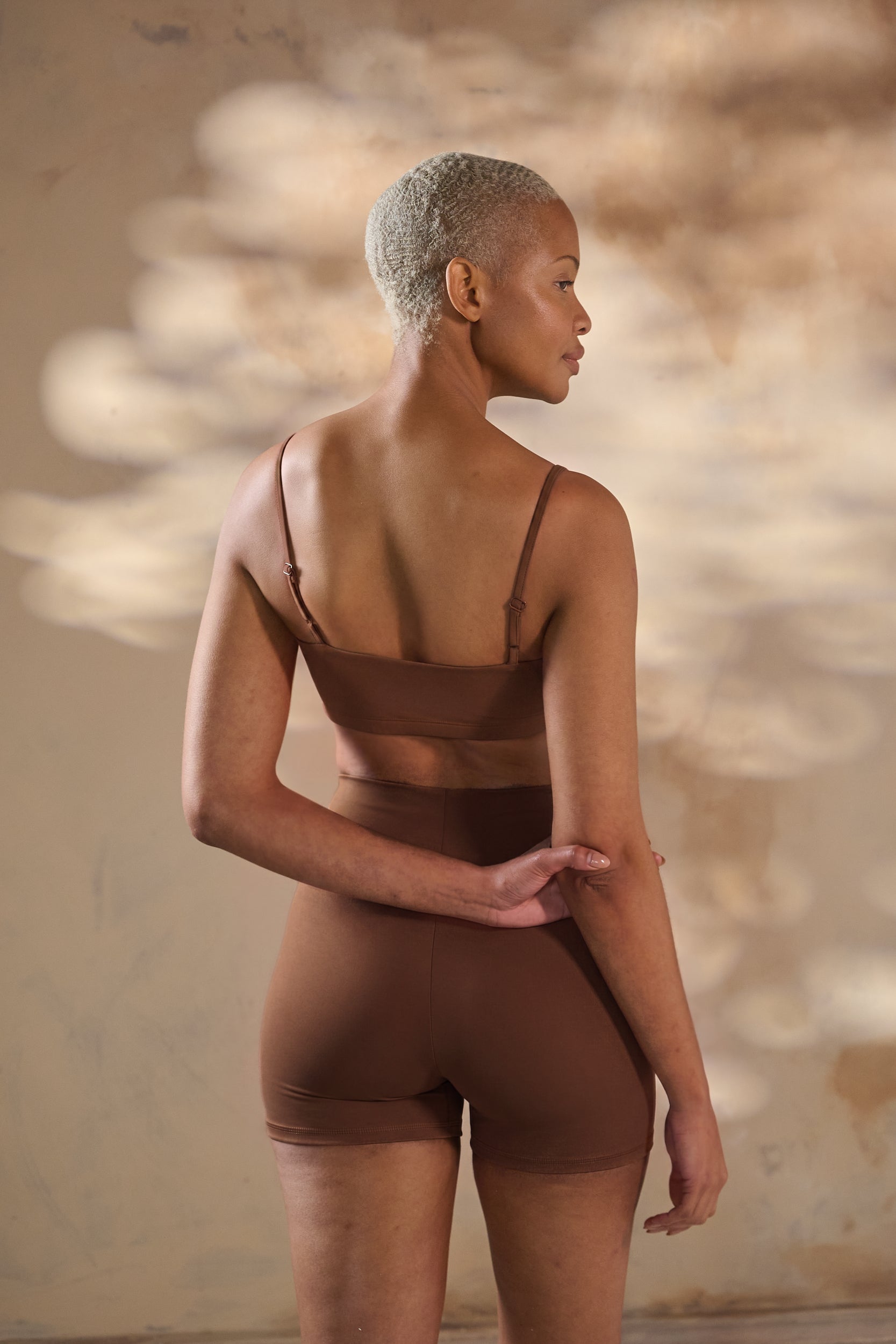 Contour Bralette in Choc