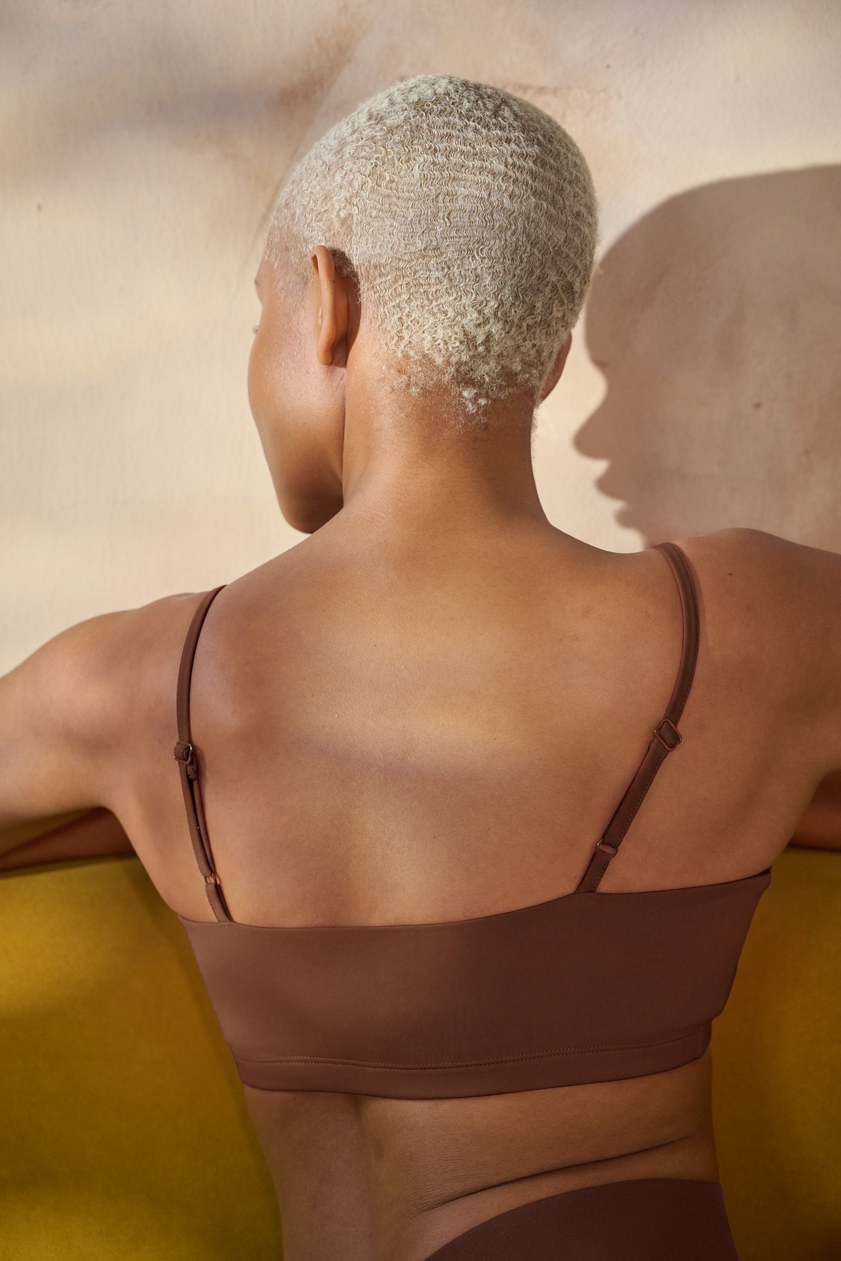 Contour Bralette in Choc