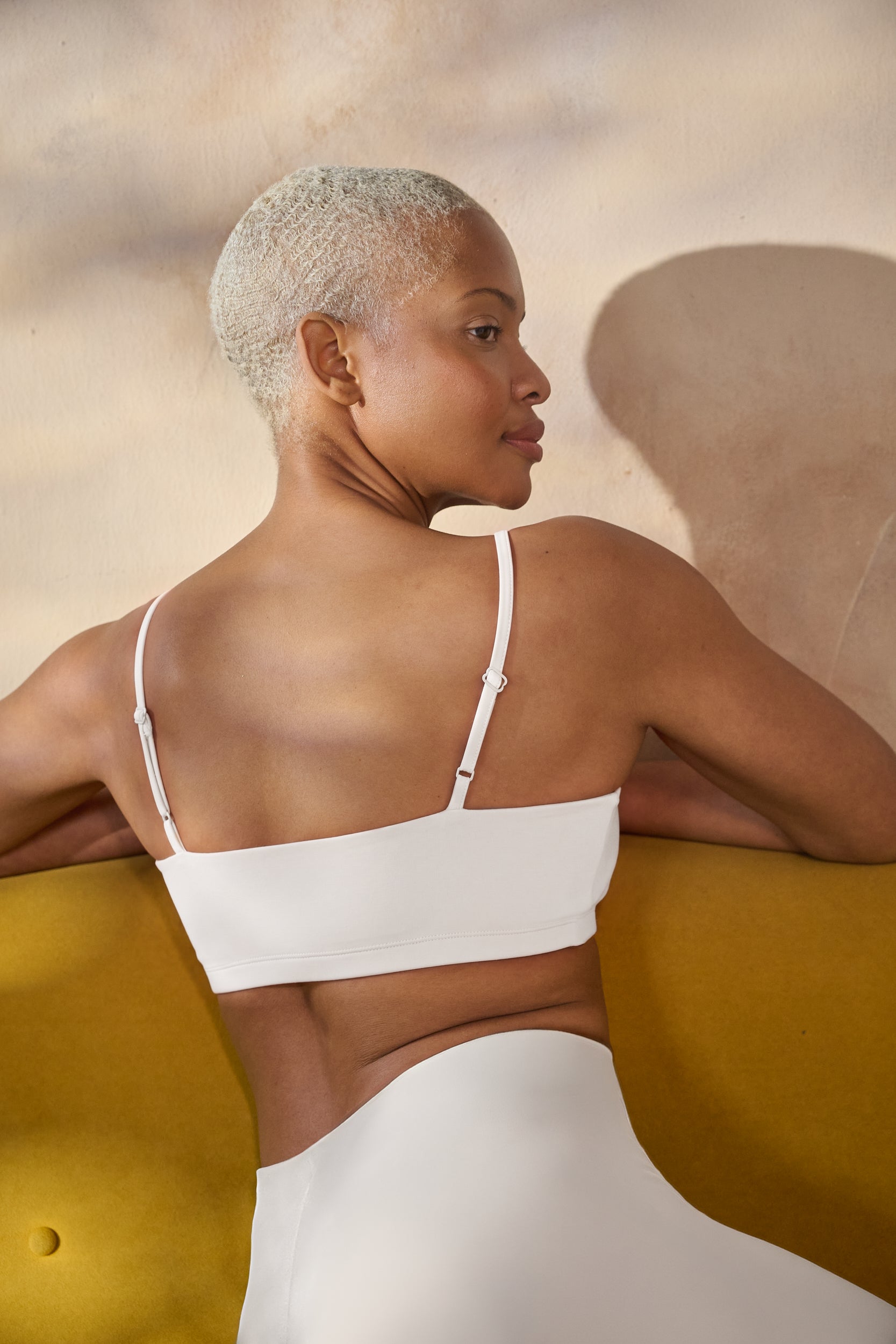 Contour Bralette in Milk