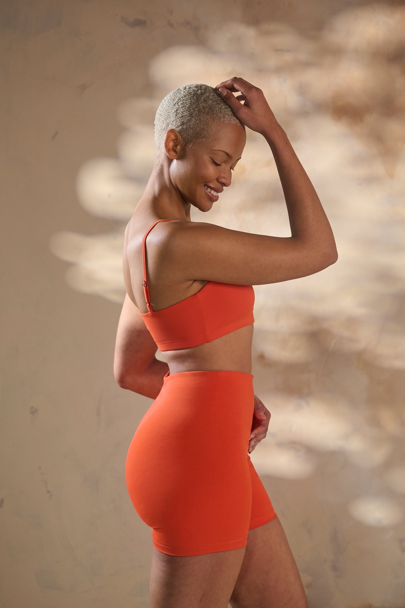 Contour Bralette in Rust