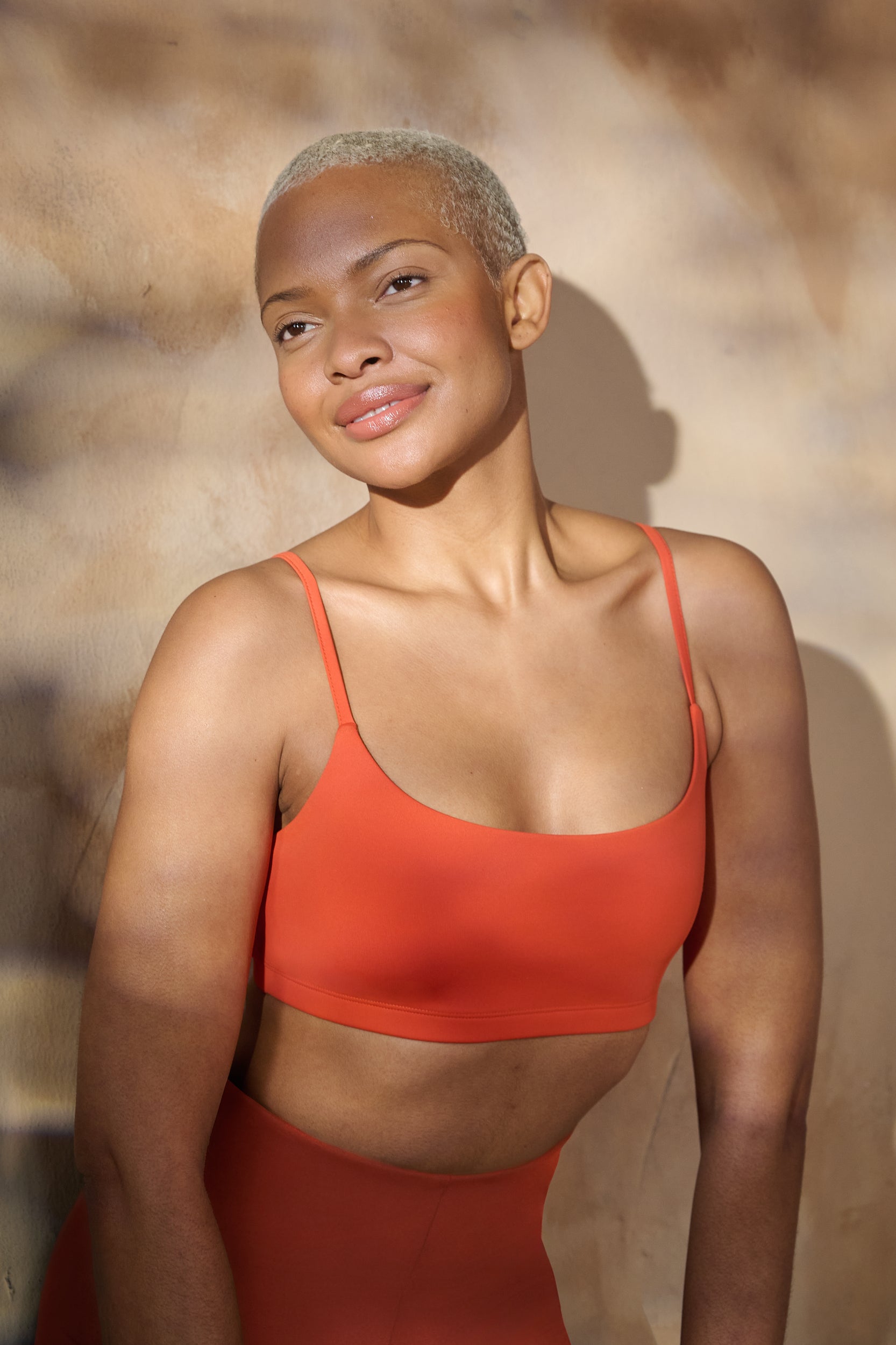 Contour Bralette in Rust