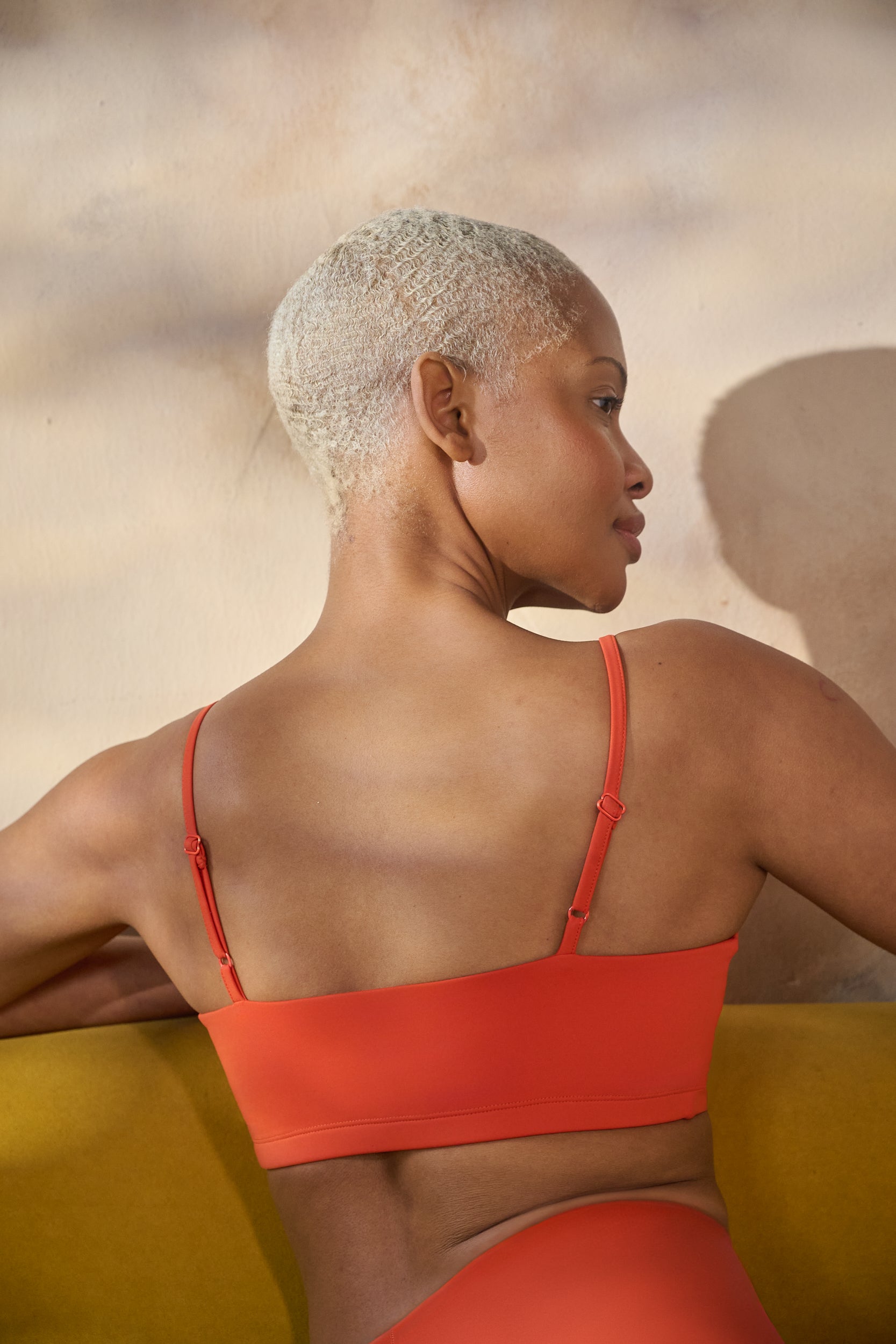 Contour Bralette in Rust