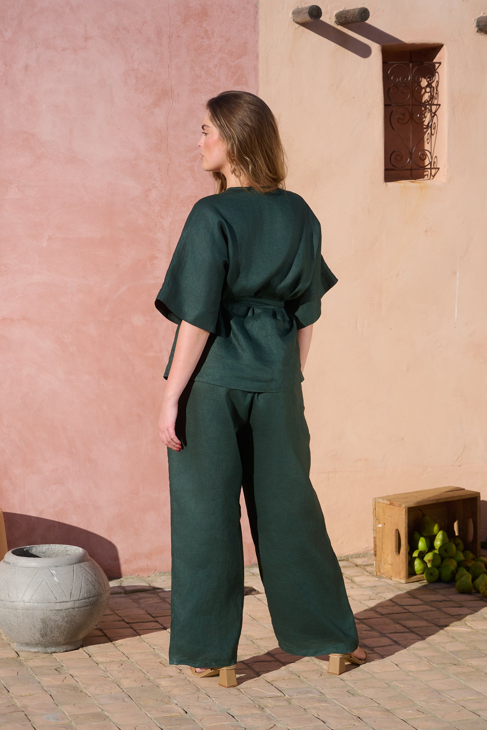Linen Kimono Jacket