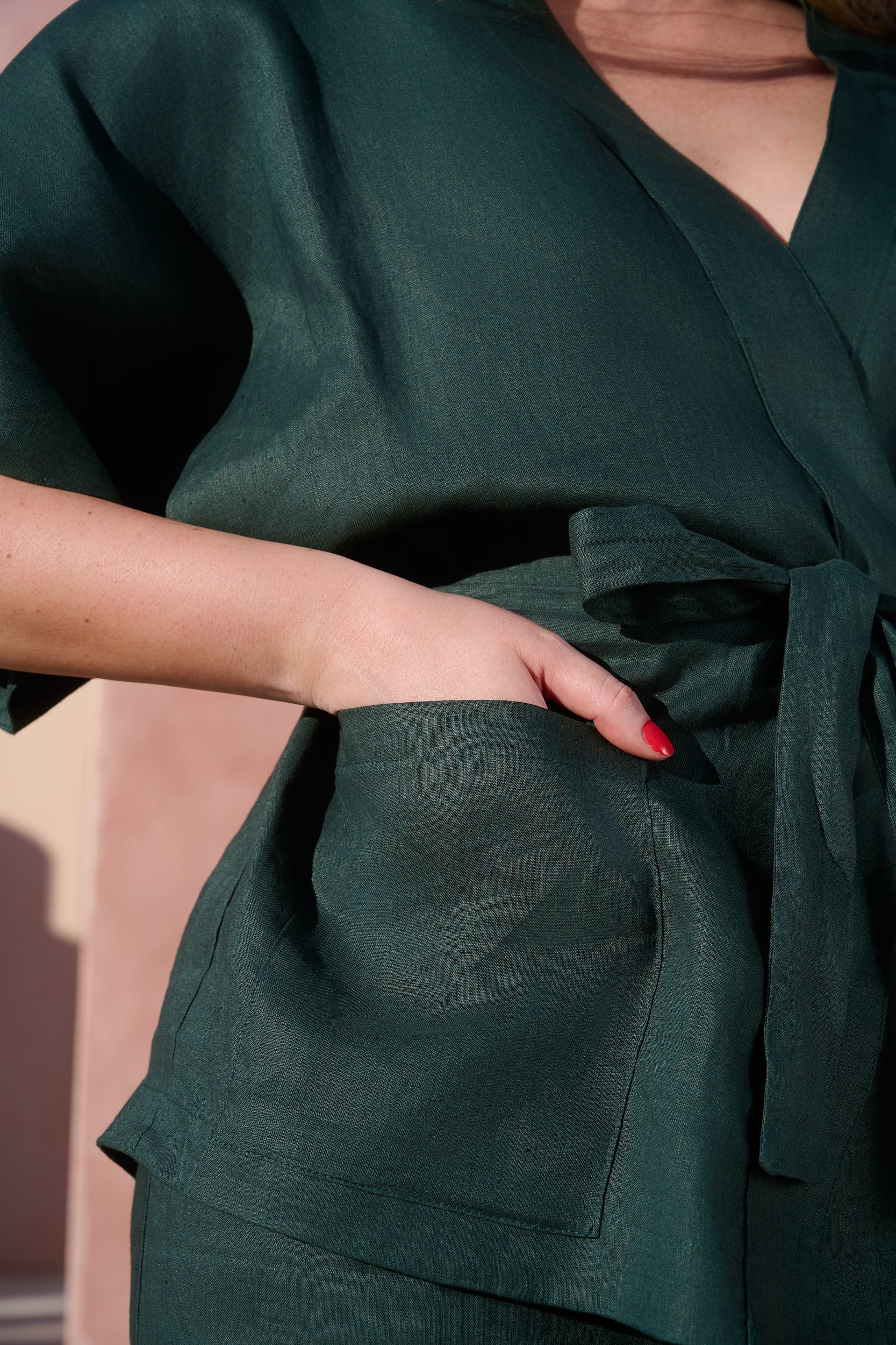 Linen Kimono Jacket