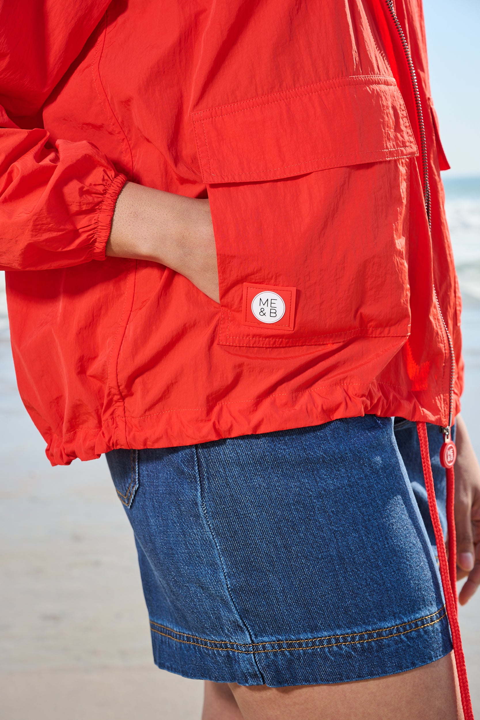 Element Jacket in Coral