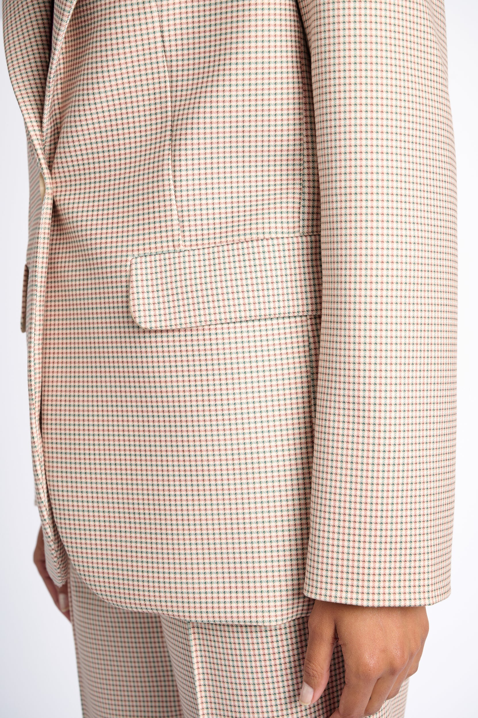 Ponti Blazer in Small Check