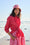 Ultimate Cotton Shirt in Red Stripe