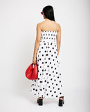 Cotton Poplin Skirt in Spot