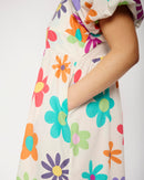 Everyday Dress in Fun Flower