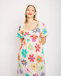 Everyday Dress in Fun Flower